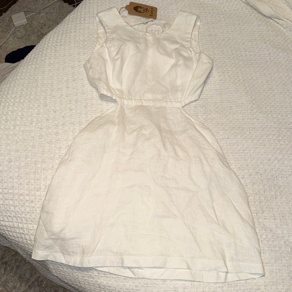 100% linen NWT dress